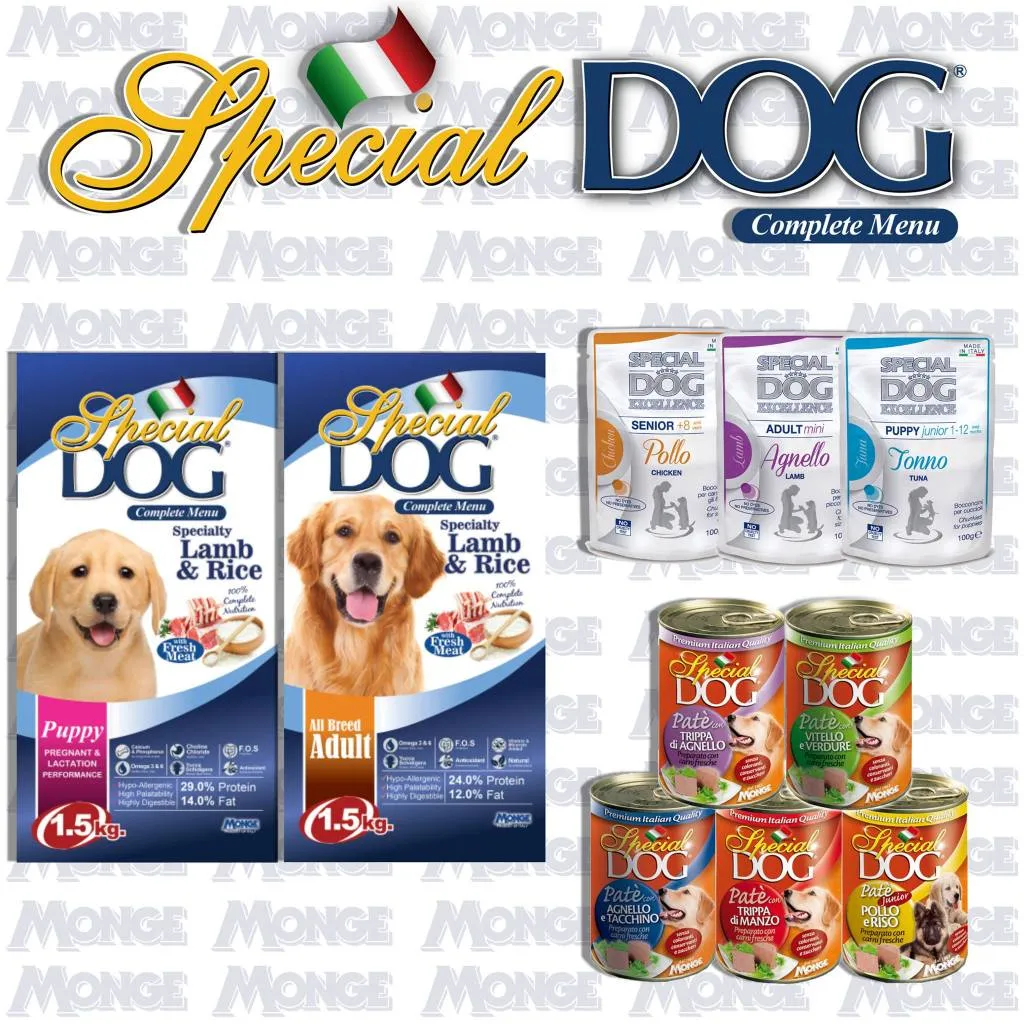 Special Dog Puppy & Mother Dry Food 9kg, Lamb & Rice Hypoallergenic Original Packaging