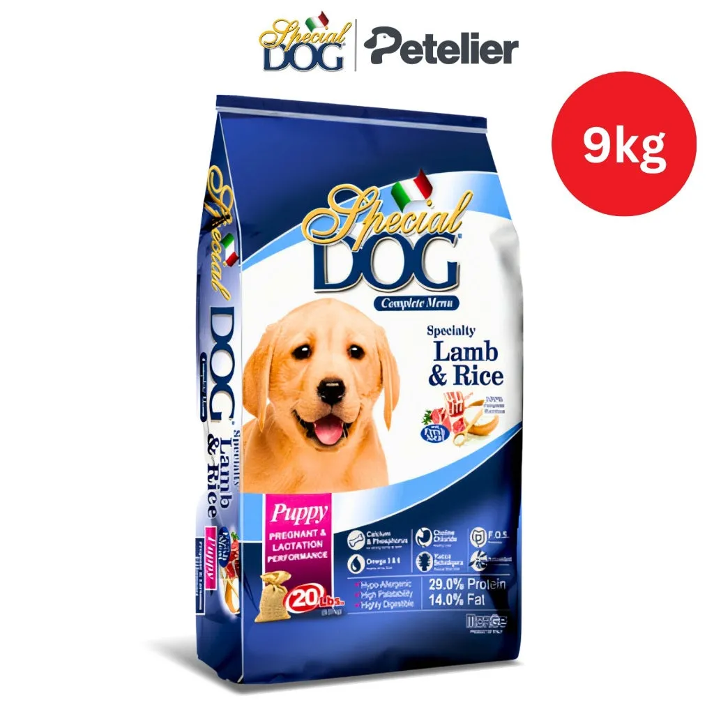 Special Dog Puppy & Mother Dry Food 9kg, Lamb & Rice Hypoallergenic Original Packaging