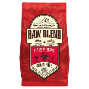 Stella and Chewy's Red Meat Grain-Free Raw Blend Baked Kibble Dry Dog Food