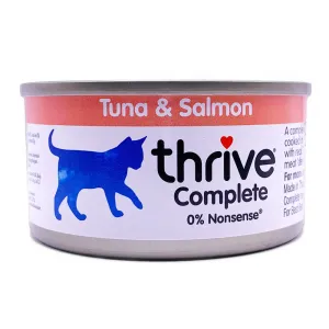 Thrive Tuna and Salmon Wet Cat Food 75g^^^