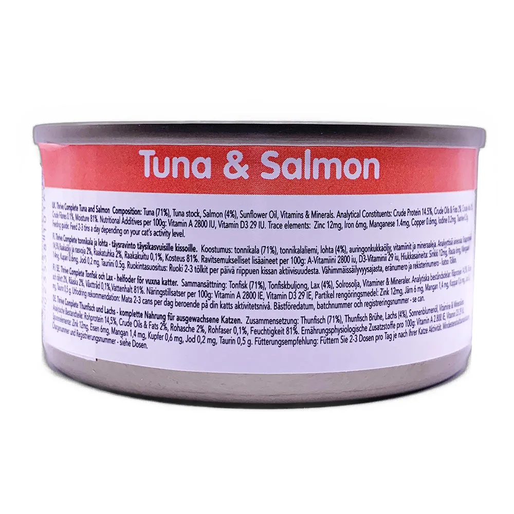 Thrive Tuna and Salmon Wet Cat Food 75g^^^