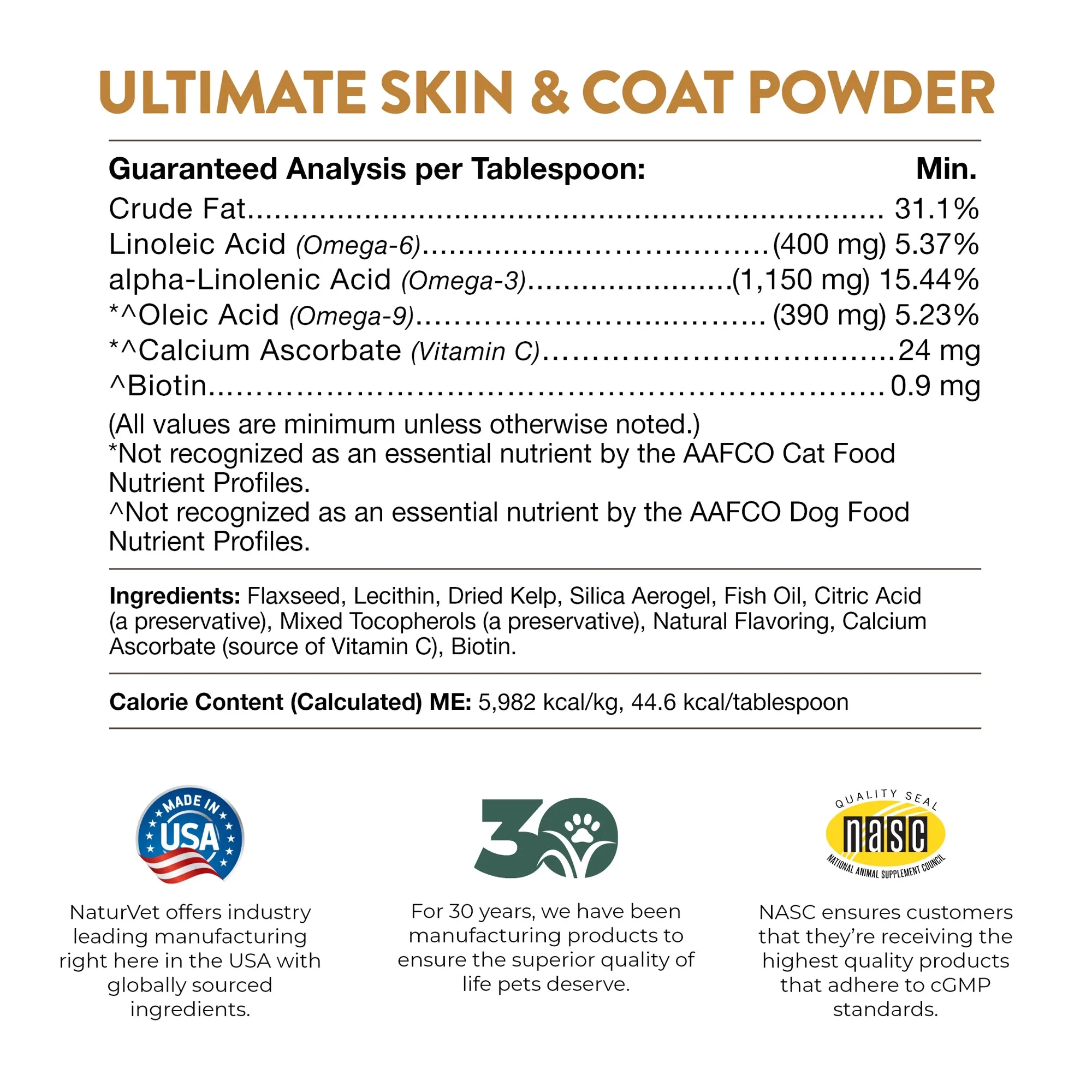 Ultimate Skin & Coat Powder