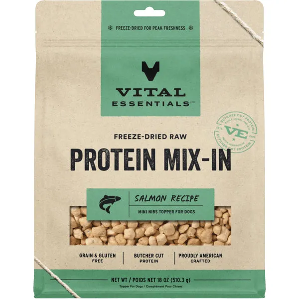 Vital Essentials Freeze Dried Protein Mix-IN Salmon