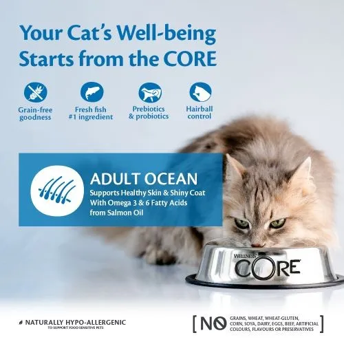 Wellness Core Dry Adult Cat Food Ocean 4kg