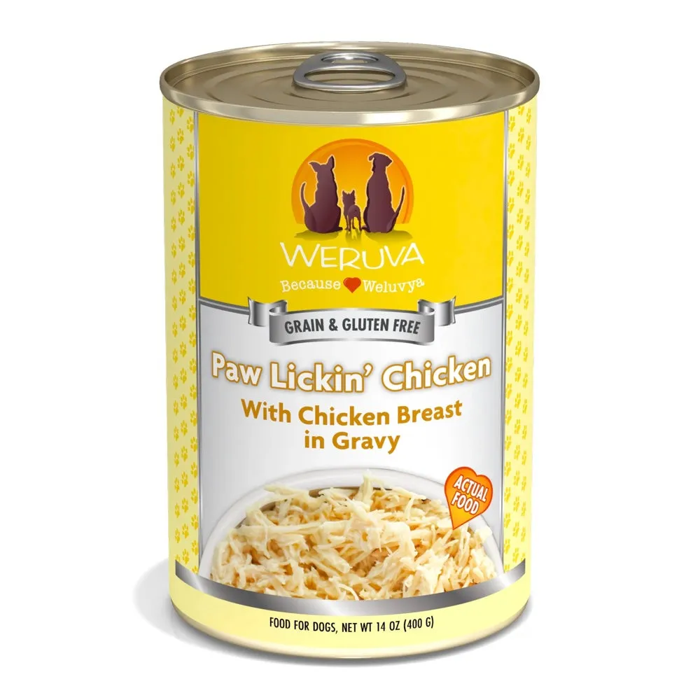 Weruva Paw Lickin' Chicken Breast in Gravy Canned Dog Food